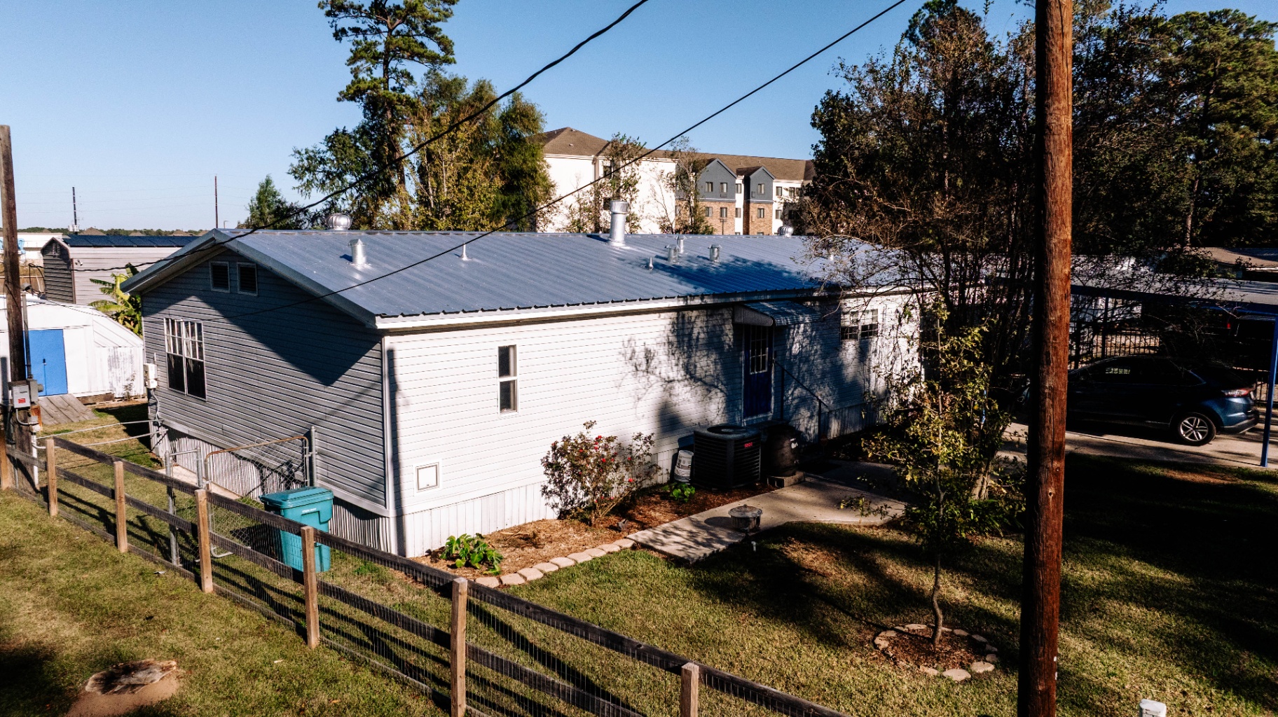 Completed Invictus metal roof on a Houston home