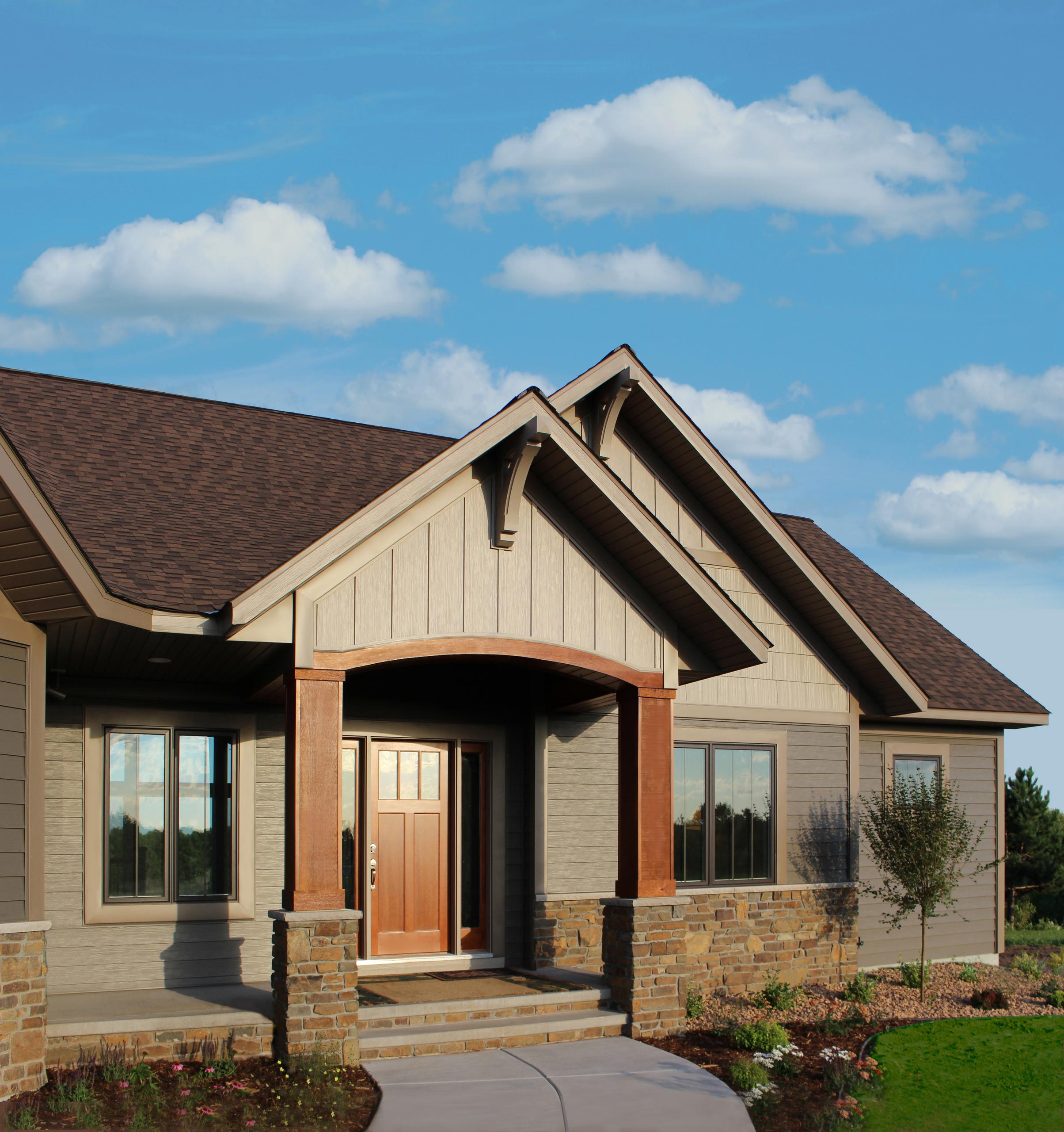 Premium entry door installation